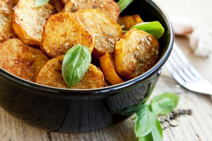 Air Fried Potatoes with Sesame
